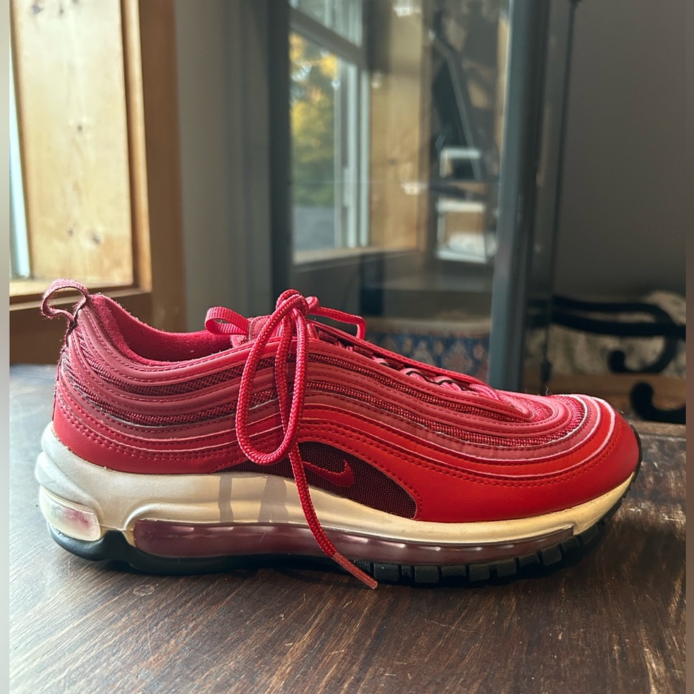 NIKE AIR MAX‎ 97 Red Shoes Sneakers Y2K Women’s 7.5